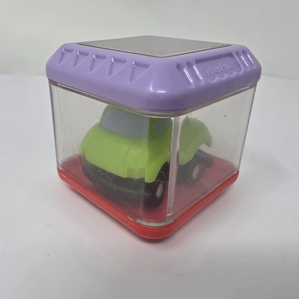 Fisher Price Sensory Blocks Plane Helicopter Car Lot of 4
